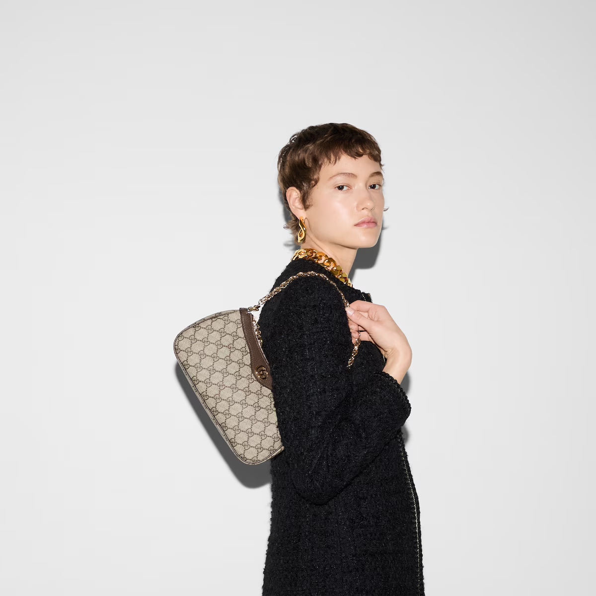 Alternative view of Ophidia small shoulder bag 735132FABLE9442