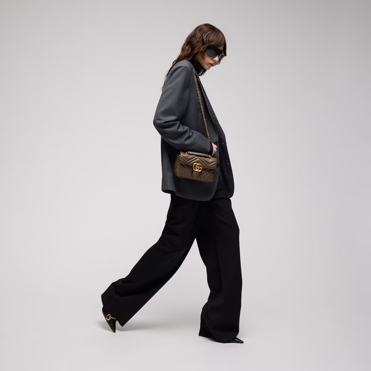 GG Marmont small shoulder bag 837280AAGUE2818 - 图片 3