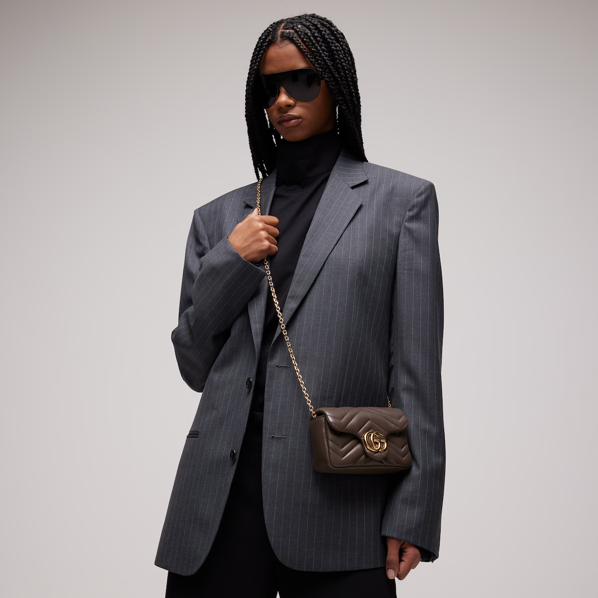 GG Marmont mini shoulder bag 841290AAGUV2818 - 图片 3