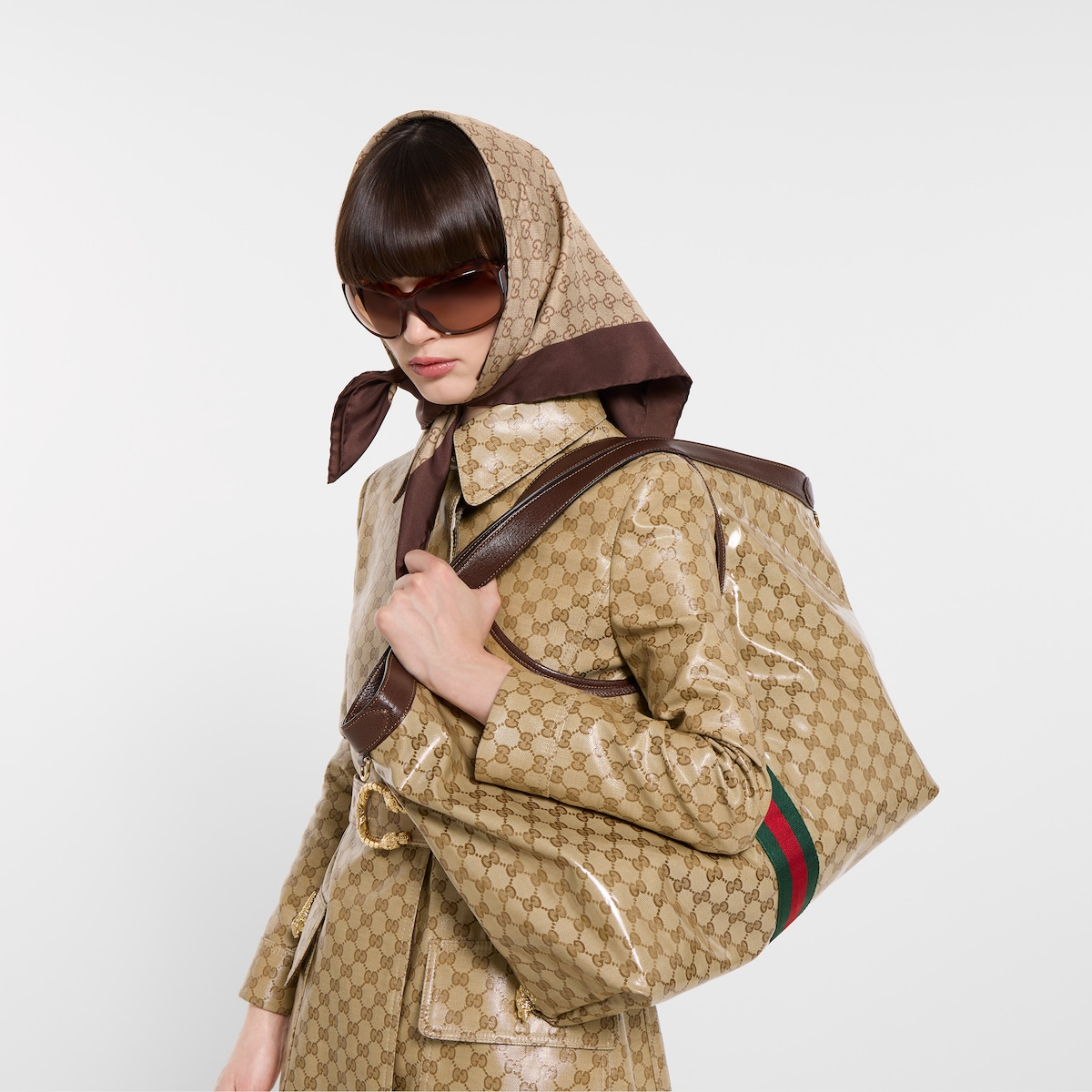Alternative view of Gucci Giglio large tote bag 853971FAF1L9653