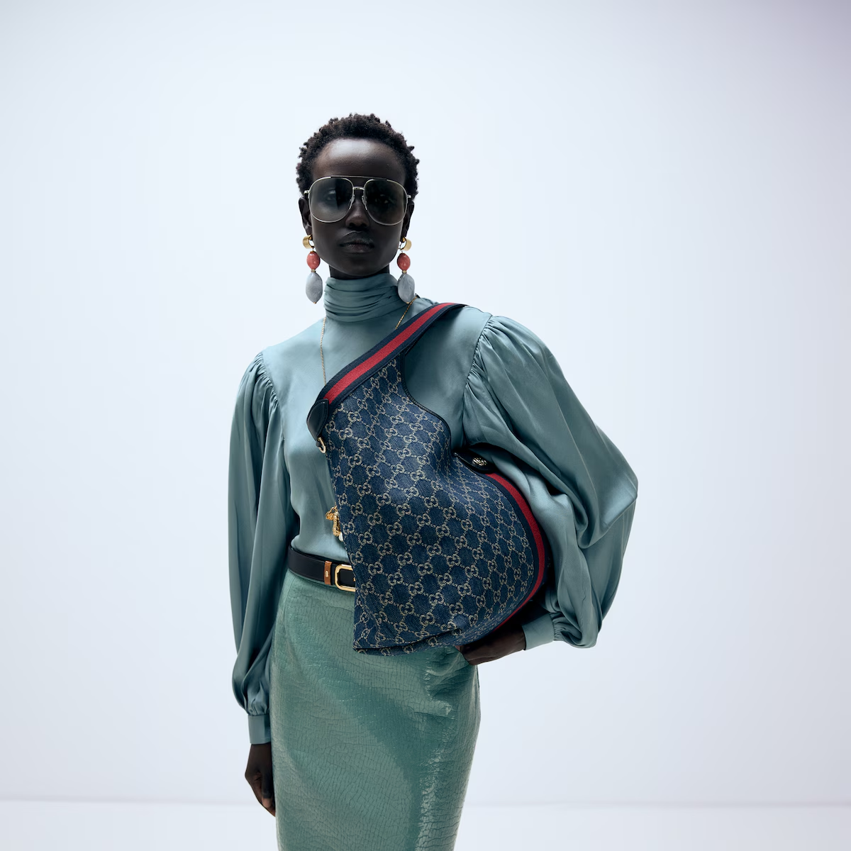 Alternative view of Gucci Giglio large tote bag 853971FAFFQ8864