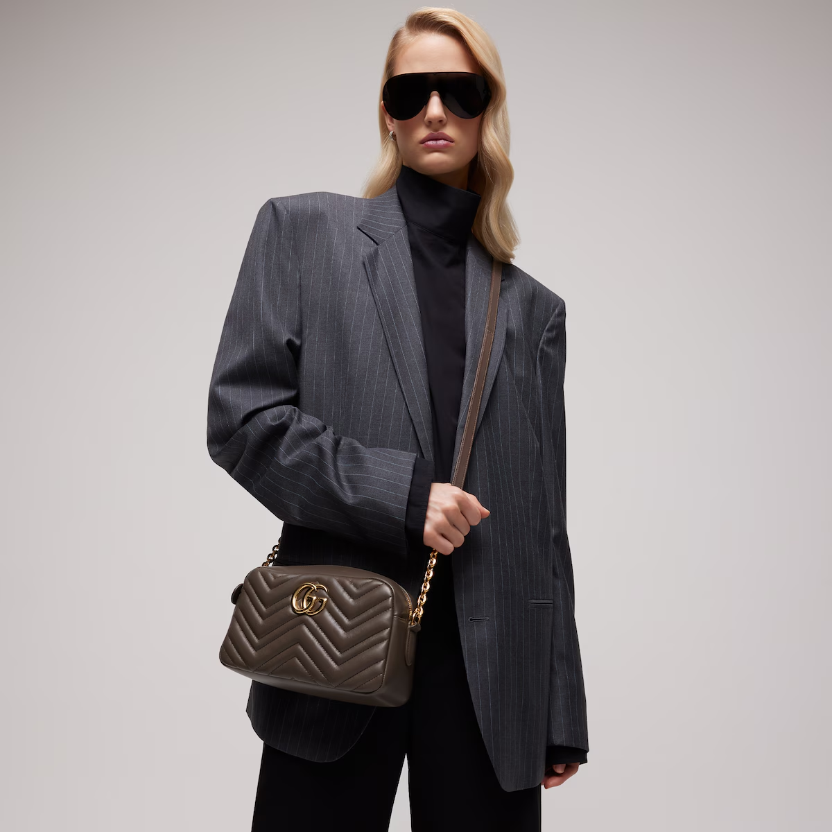 Alternative view of GG Marmont small camera bag 855273AAGVX2818