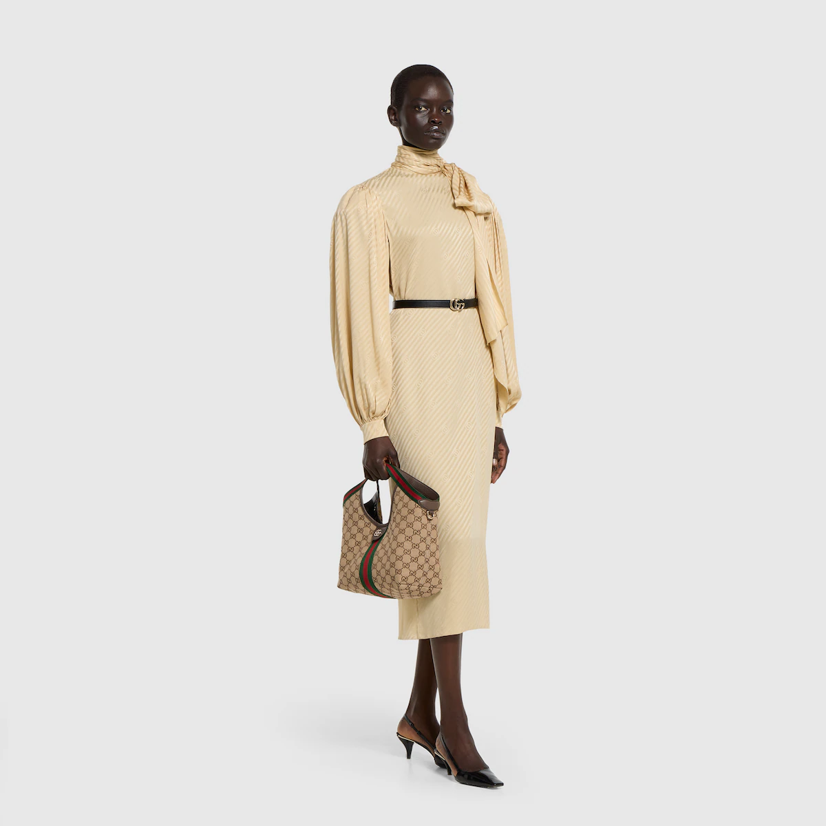 Alternative view of Gucci Giglio small tote bag 860845AAF8L2547