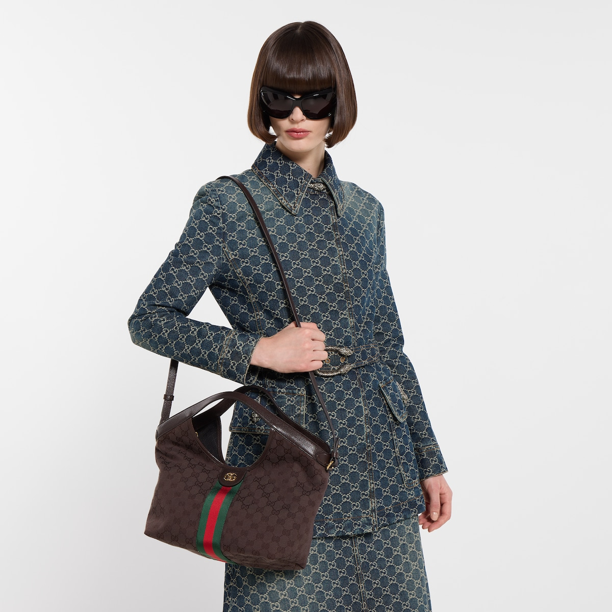 Alternative view of Gucci Giglio small tote bag 860845FAF3Y2155