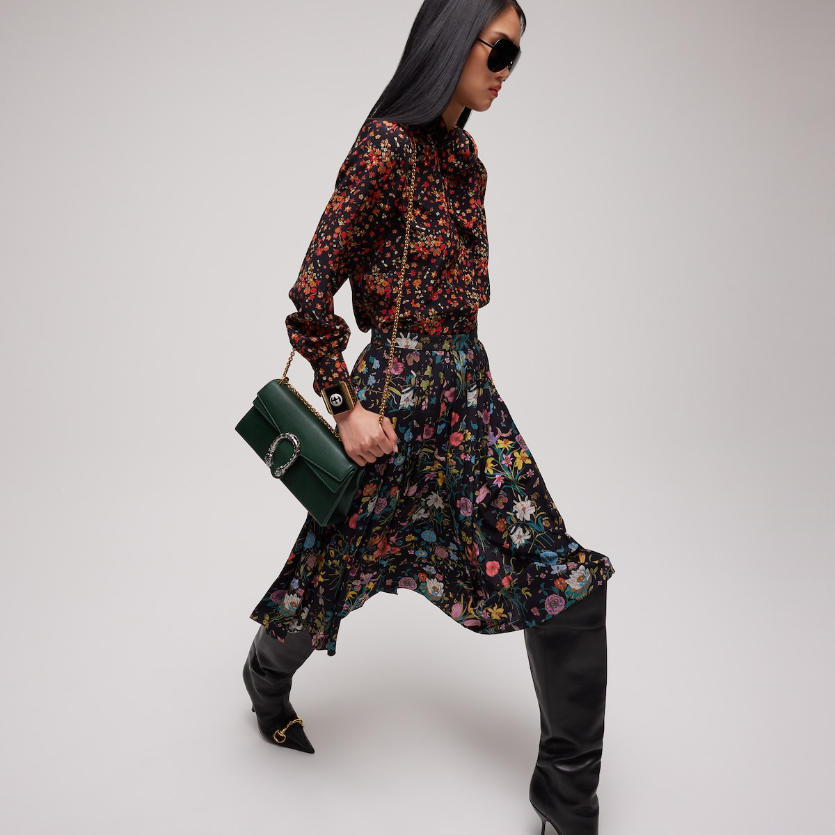 Dionysus medium shoulder bag 874735AAGR63020 - 图片 3