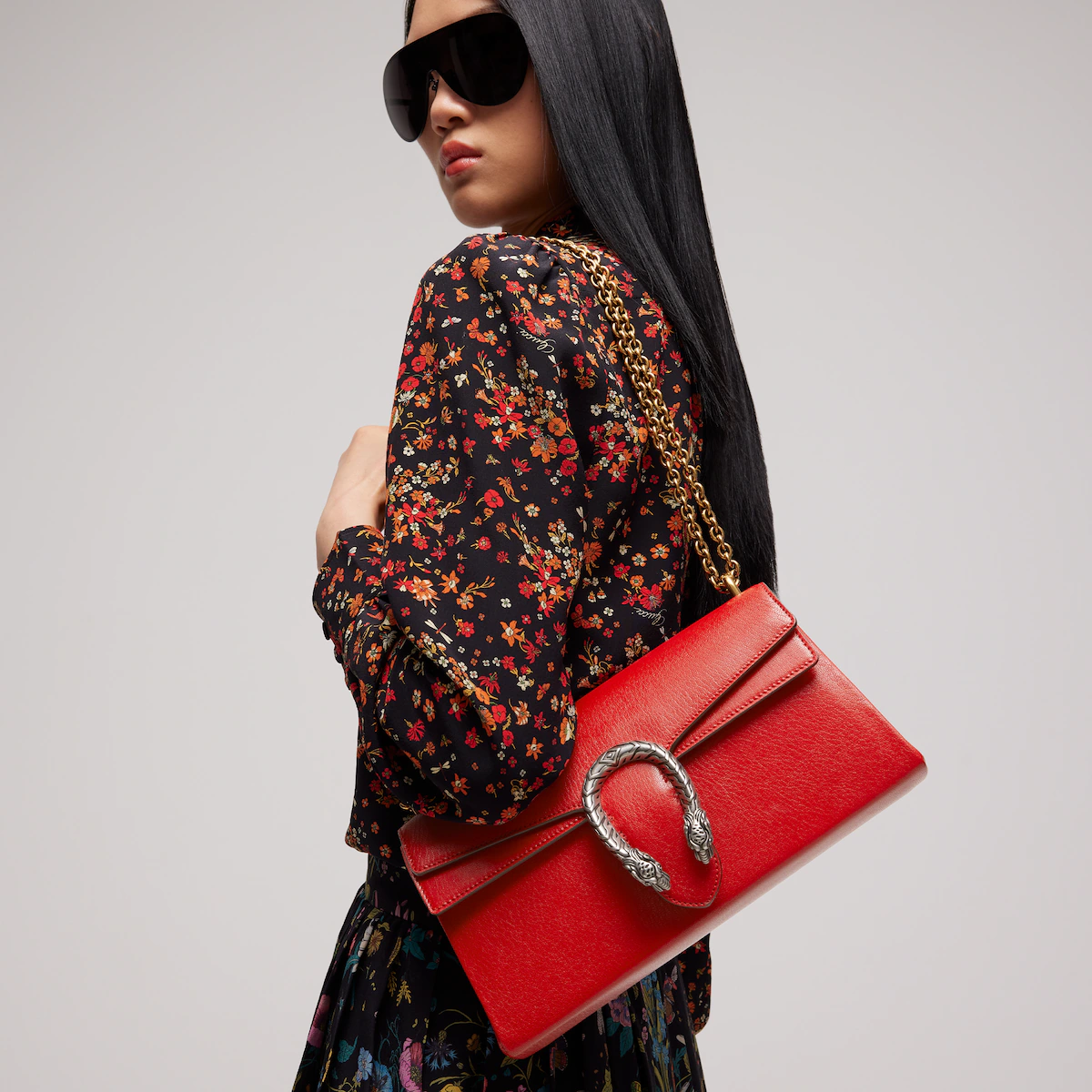 Alternative view of Dionysus medium shoulder bag 874735AAGR86404
