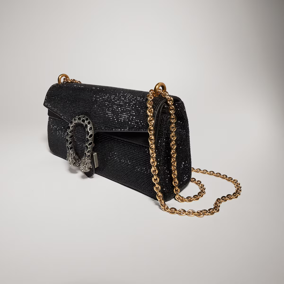Dionysus crystal medium shoulder bag 874735CAACH1049 - 图片 6