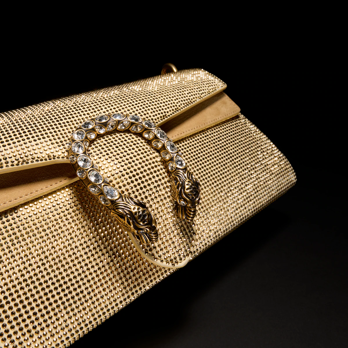 Dionysus crystal medium shoulder bag 874735CAACN9565 - 图片 6