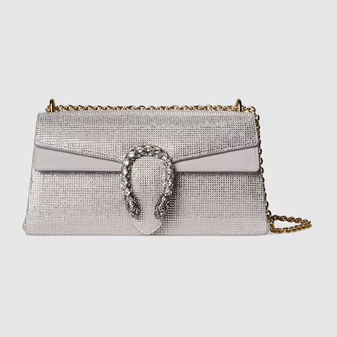 Dionysus crystal medium shoulder bag 874735CAACO1445