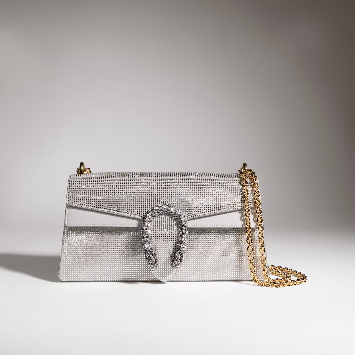 Dionysus crystal medium shoulder bag 874735CAACO1445 - 图片 4