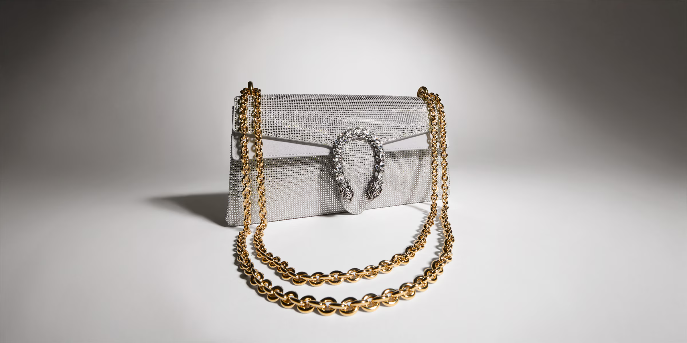 Dionysus crystal medium shoulder bag 874735CAACO1445 - 图片 10