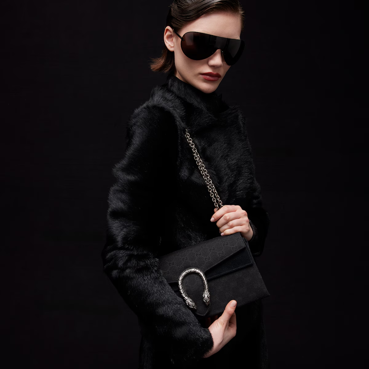 Alternative view of Dionysus medium shoulder bag 874735FAF7P1000
