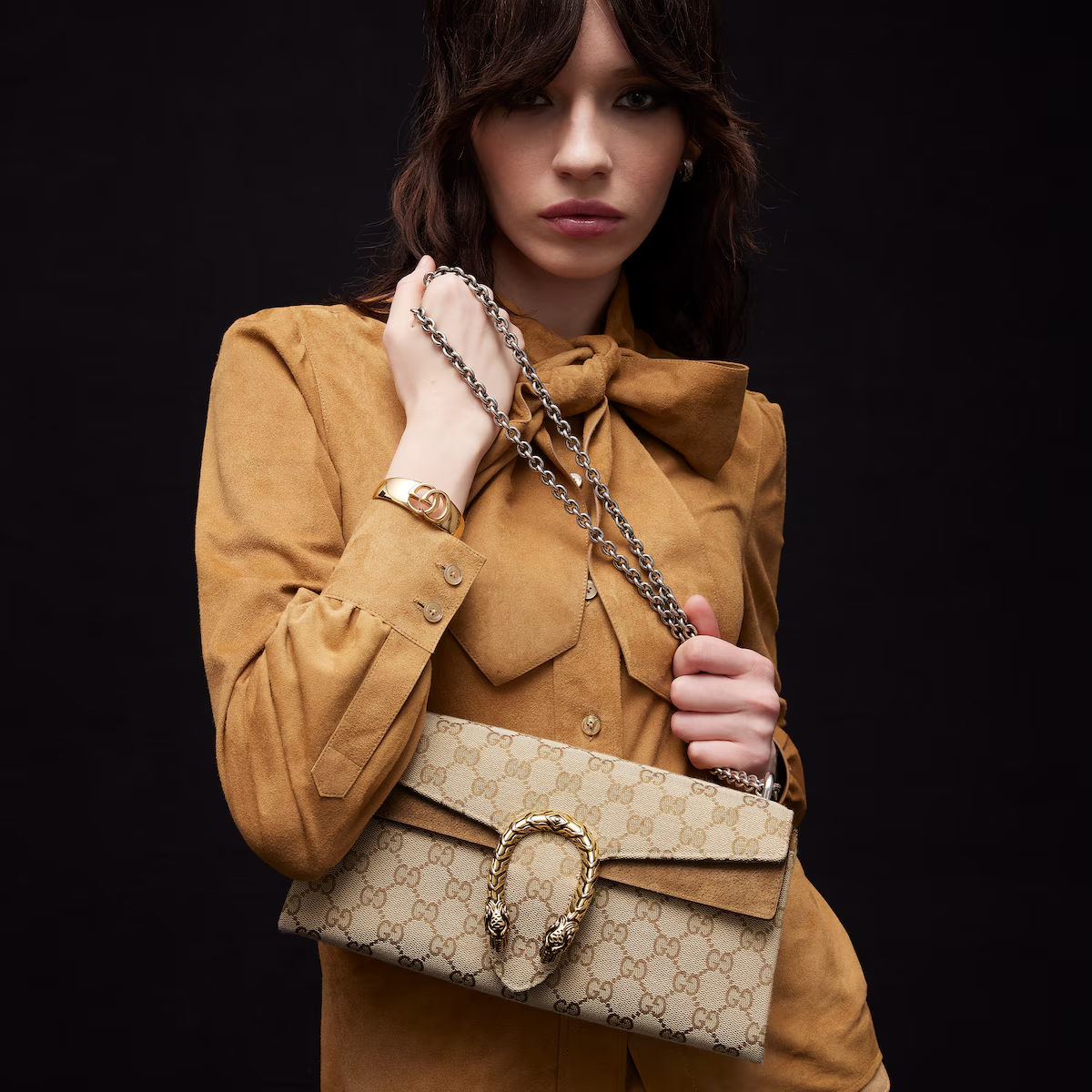 Alternative view of Dionysus medium shoulder bag 874735FAF7S9642