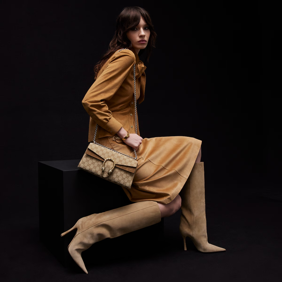 Dionysus medium shoulder bag 874735FAF7S9642 - 图片 3