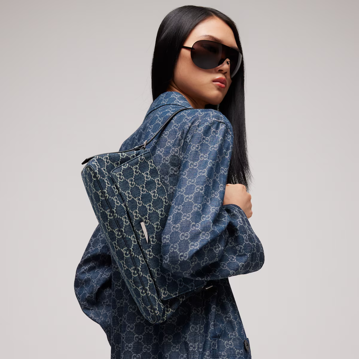 Alternative view of Madison medium shoulder bag 874744FAF8V4042