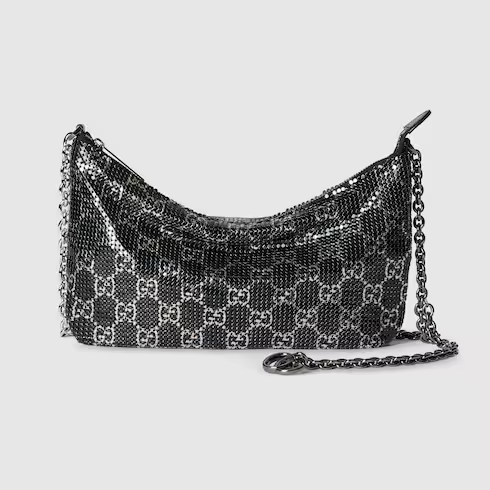 Metallic evening bag with charm 874771GAAHA8643