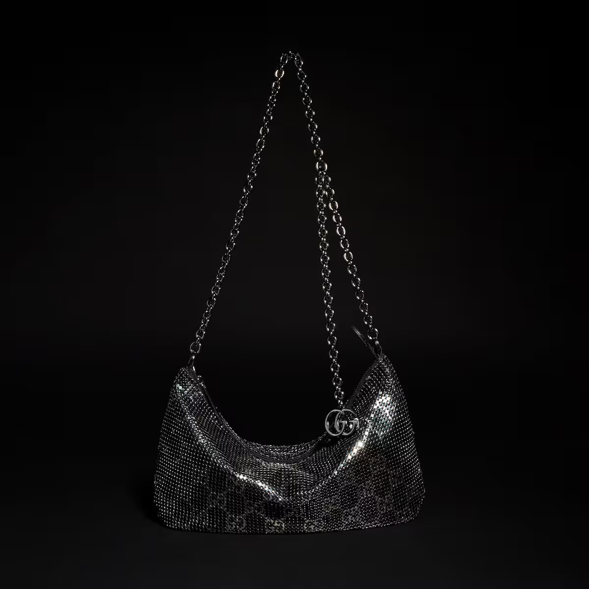 Metallic evening bag with charm 874771GAAHA8643 - 图片 9