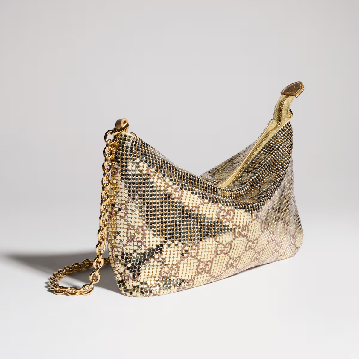 Alternative view of Metallic evening bag with charm 874771GAAHE8050