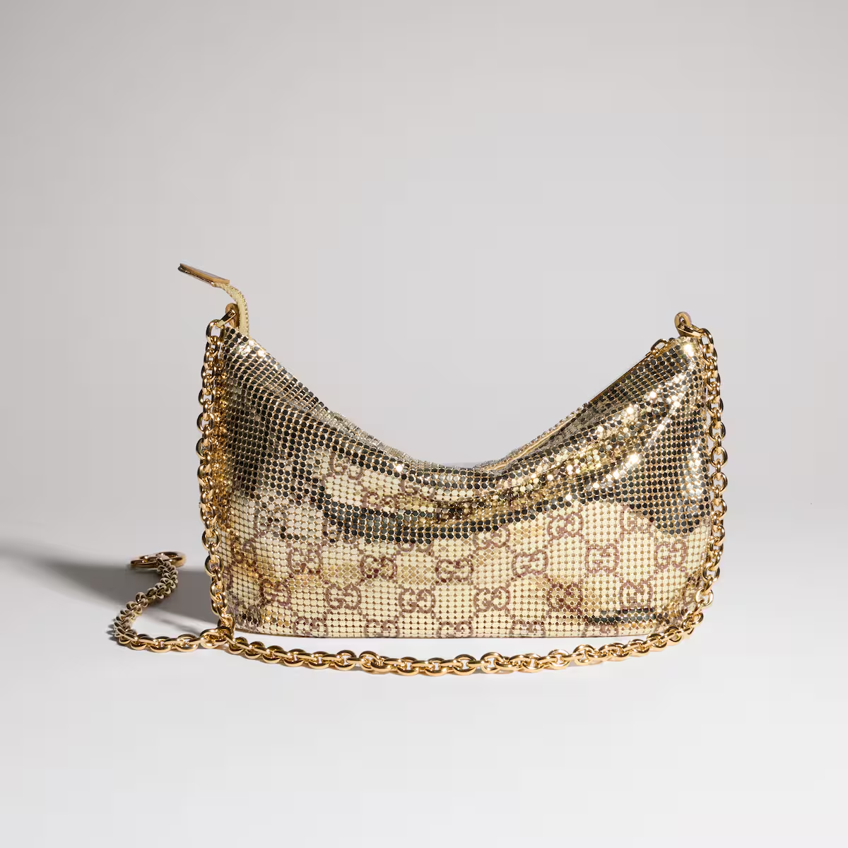 Metallic evening bag with charm 874771GAAHE8050 - 图片 4