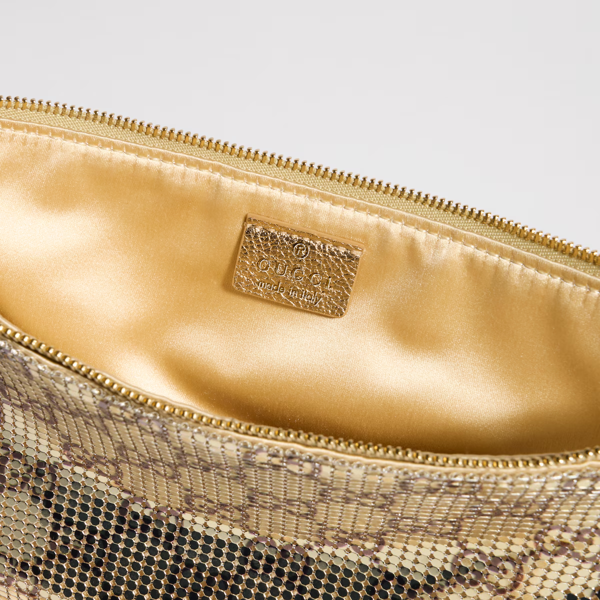 Metallic evening bag with charm 874771GAAHE8050 - 图片 5