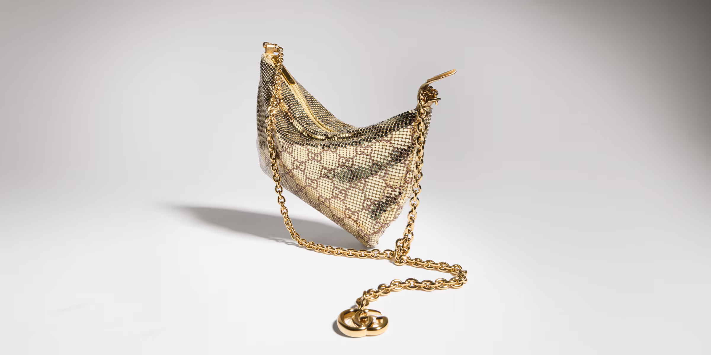 Metallic evening bag with charm 874771GAAHE8050 - 图片 6