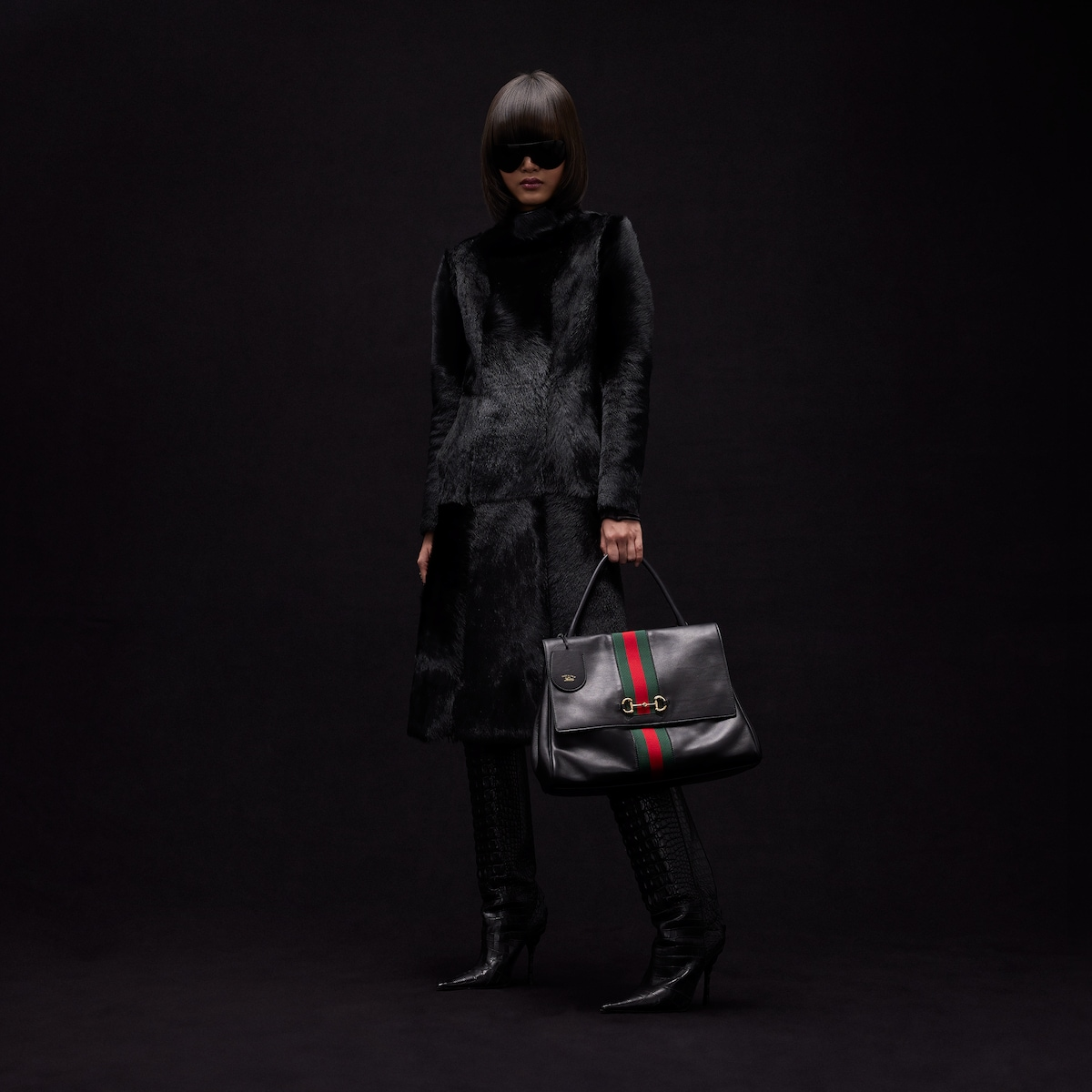 Alternative view of Paparazzo large top handle bag 875019AAGIQ1053
