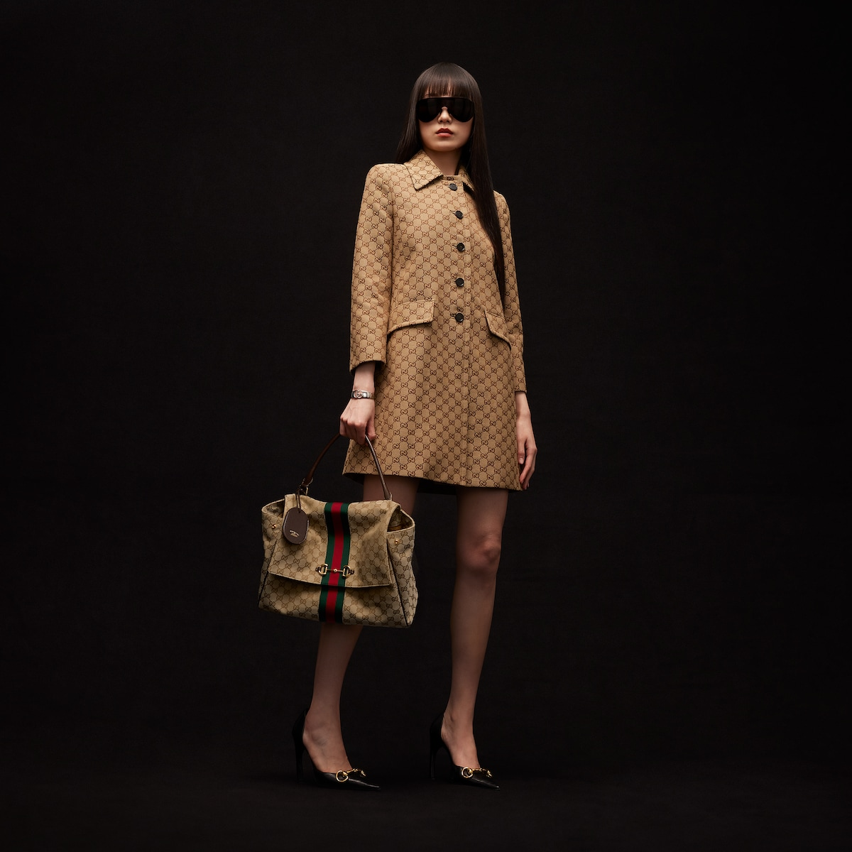 Alternative view of Paparazzo large top handle bag 875019FAFV99653
