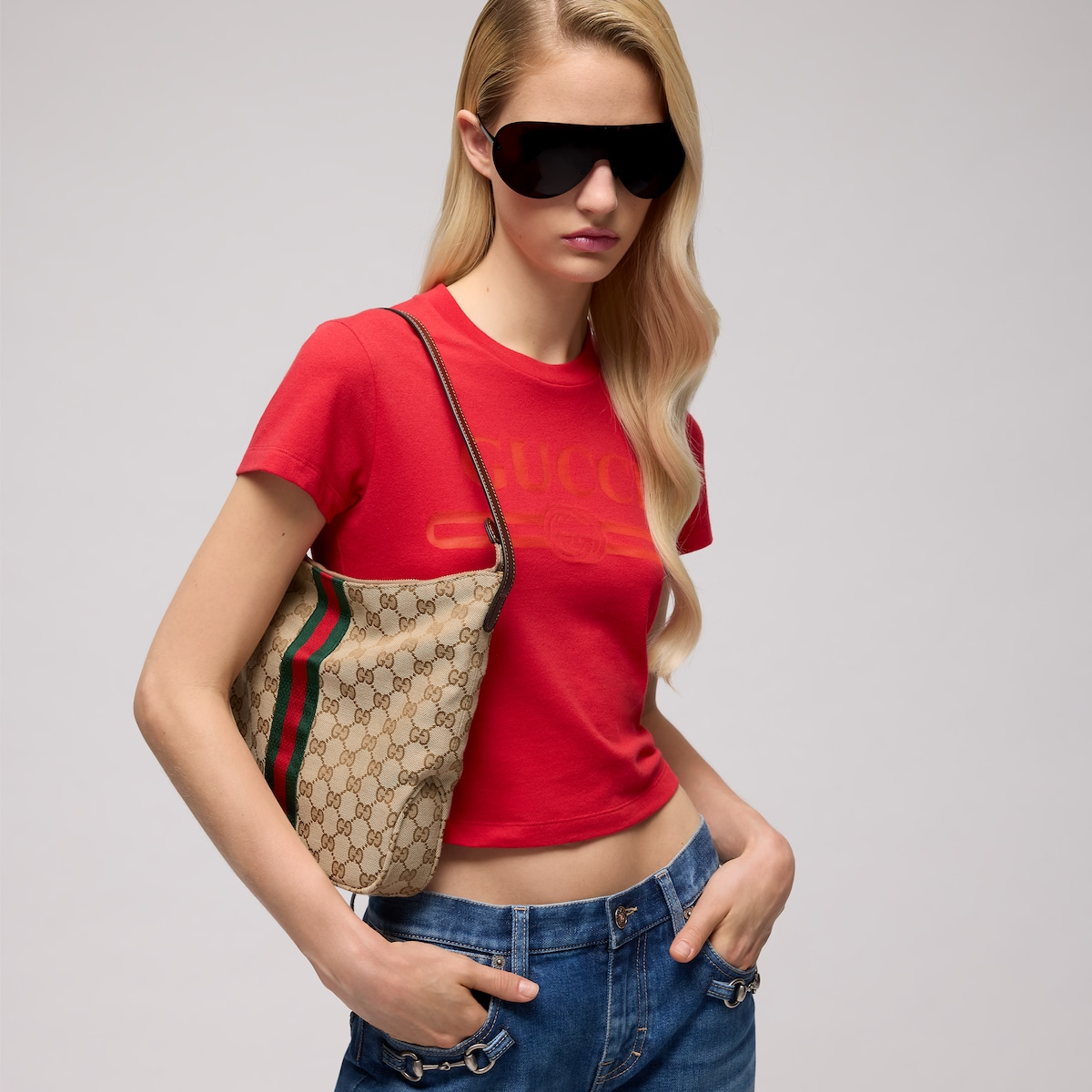 Lunetta medium crossbody bag 875117FAFV99653 - 图片 3