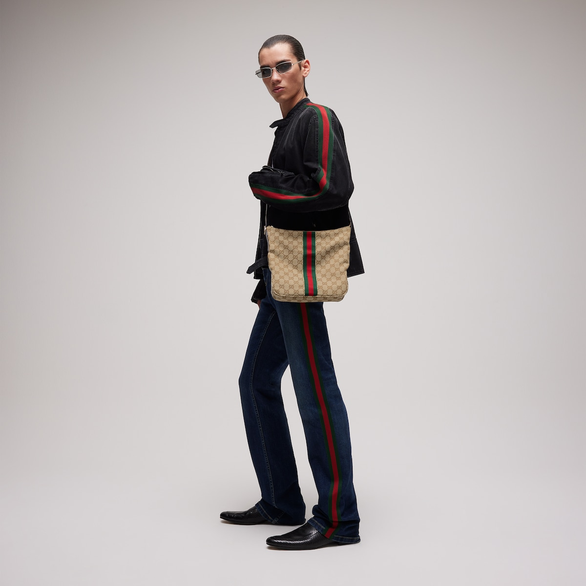 Lunetta medium crossbody bag 875117FAFV99653 - 图片 4