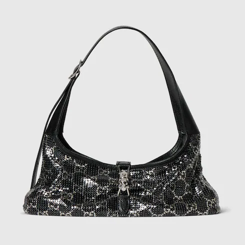 Jackie Slim metallic evening bag 875381GAAHA8643
