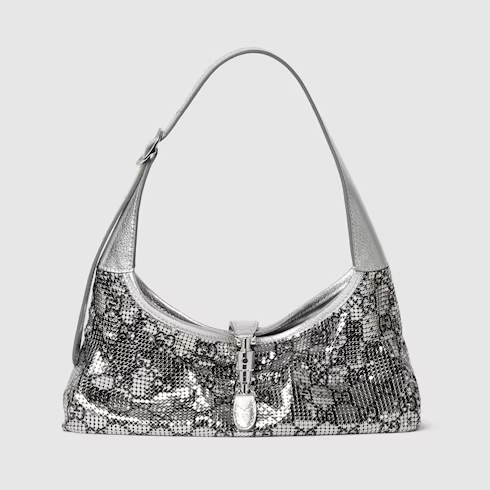 Jackie Slim metallic evening bag 875381GAAHC8142