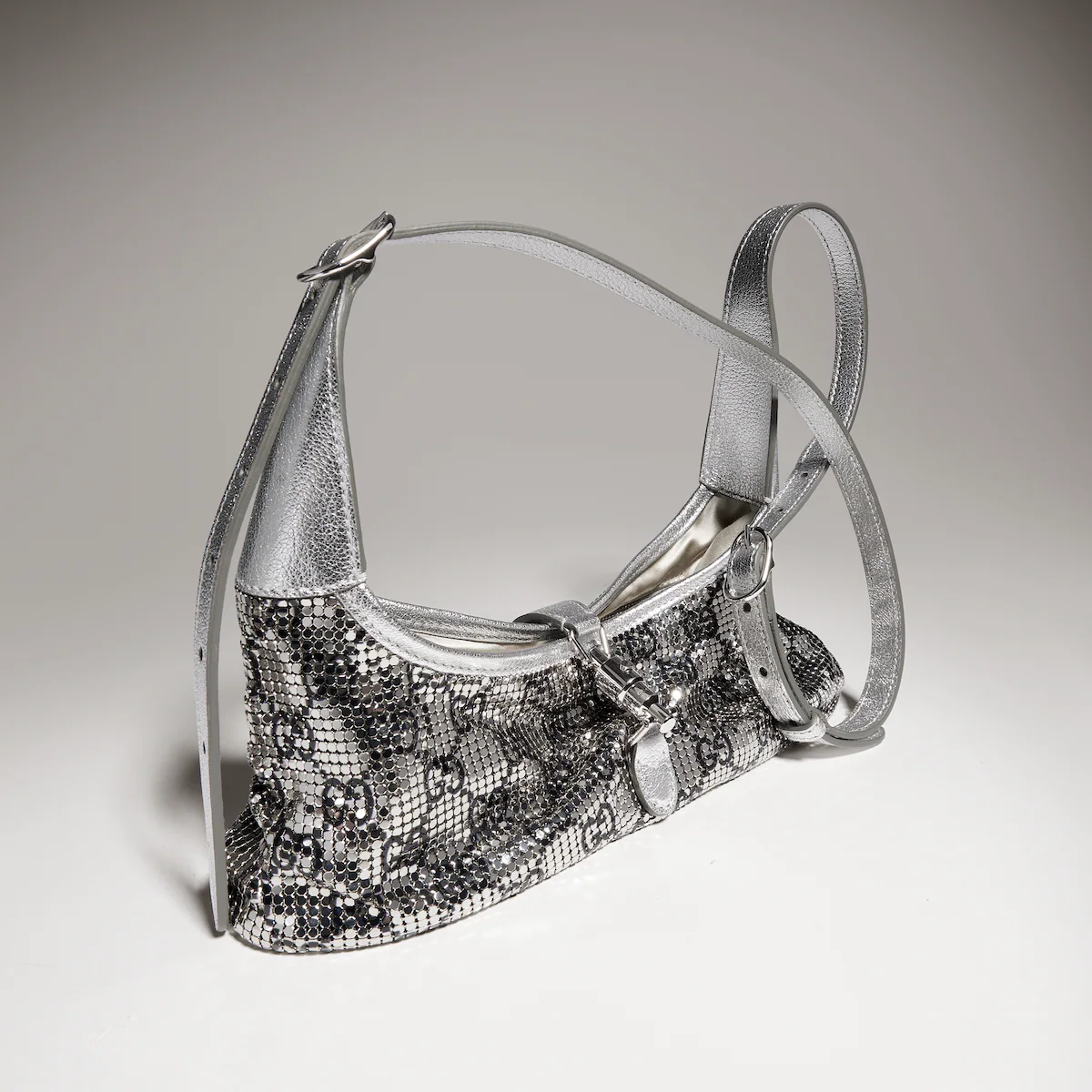 Jackie Slim metallic evening bag 875381GAAHC8142 - 图片 5