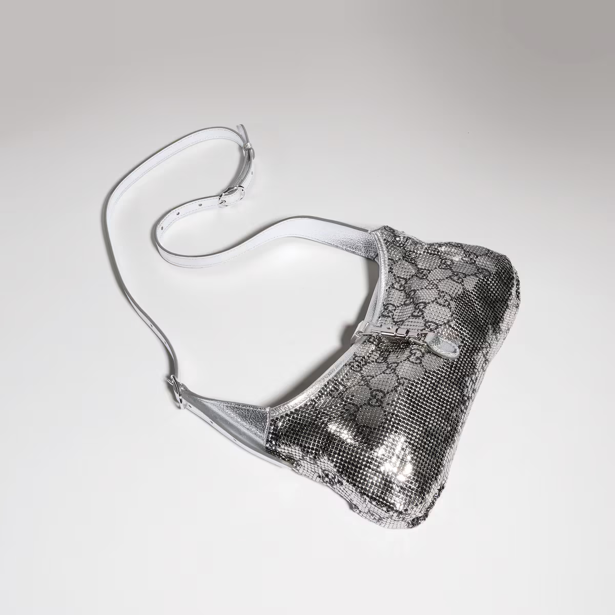 Jackie Slim metallic evening bag 875381GAAHC8142 - 图片 9