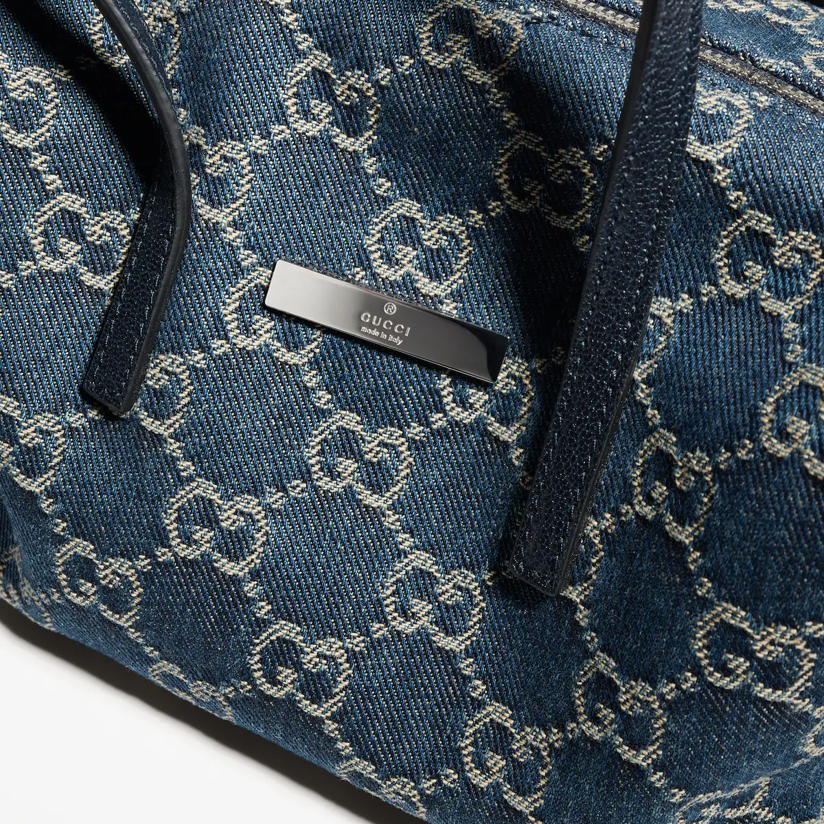 Small boston bag with Gucci plaque 875811FAF9B4042 - 图片 7