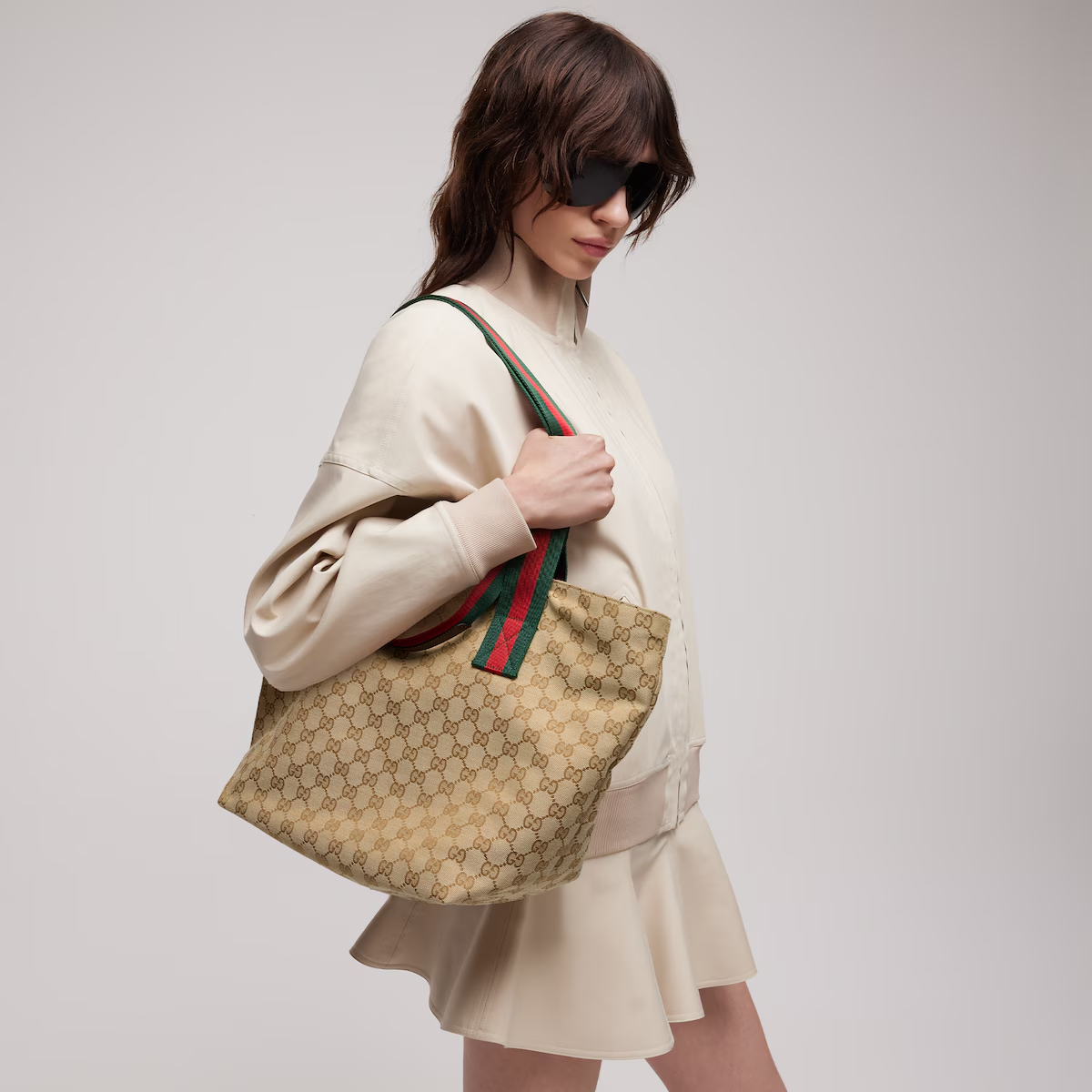 Alternative view of GG small tote bag 875941FAFV99653