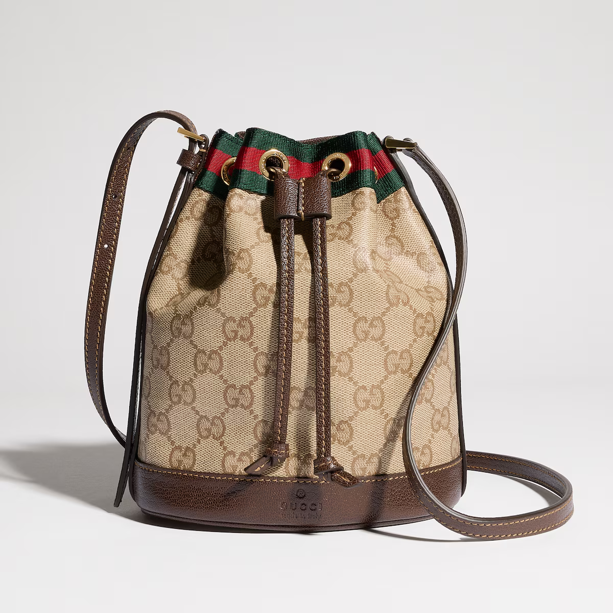 Mini bucket bag with Web 876060FAF8R8547 - 图片 3