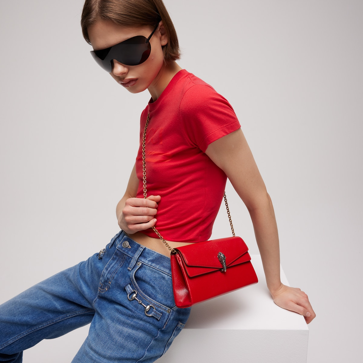 Alternative view of Dionysus small shoulder bag 876531AAGU86404