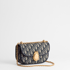 Small Dior Médaillon Flap Bag with Chain M3921QTZQ_M928